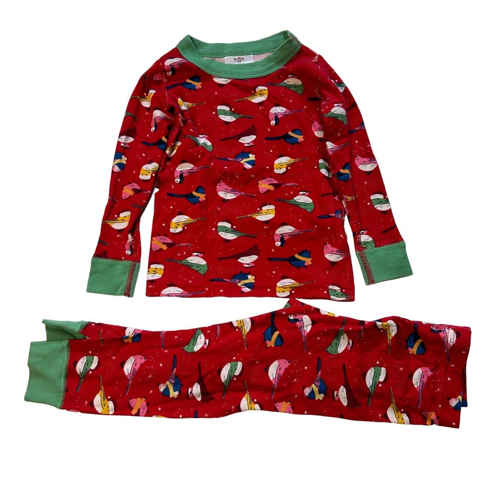 Hanna Andersson 100% Organic Cotton Bird Pajamas 90